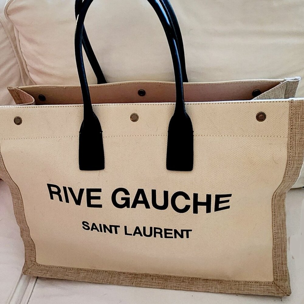 Saint Laurent Rive Gauche Large Tote - Picture 2 of 4